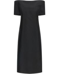Jil Sander - Off-the-shoulder Dress - Lyst