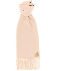 Prada - Sciarpa 'Unita Seta Cashmere' - Lyst