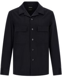 ZEGNA - Oasis Cashmere Overshirt - Lyst