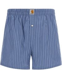 Carhartt - Striped Cotton Boxer Shorts - Lyst