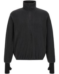 Entire studios - 'shell Fleece Pullover' Fleece Sweatshirt - Lyst