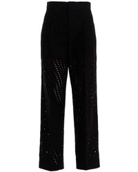 Nude - Pleated T-shirt - Lyst