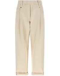 Brunello Cucinelli - 'Baggy Pull-on' Pants - Lyst