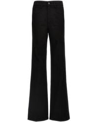Tom Ford - Stretch Twill Denim Wide Flare' Jeans - Lyst