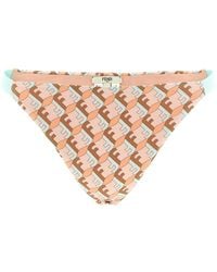 Fendi - 'ff Waves' Bikini Briefs - Lyst