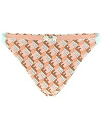 Fendi - 'ff Waves' Bikini Briefs - Lyst