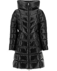 Moncler - 'Marusse' Down Jacket With Chevron Quilting - Lyst