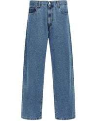 Carhartt - Jeans With Logo Patch - Lyst
