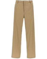 Prada - Poplin Pants - Lyst