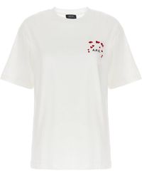 A.P.C. - Valentinstag Kapselkollektion "Amo" T-Shirt - Lyst