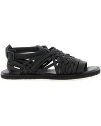 Yohji Yamamoto - Braided Leather Sandals - Lyst