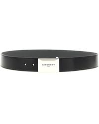 Givenchy - 'label' Reversible Belt - Lyst