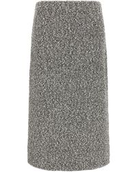 Tory Burch - Skirt With An Elastic Waistband - Lyst