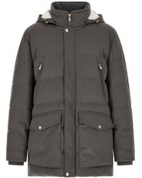 Brunello Cucinelli - Quilted Parka - Lyst