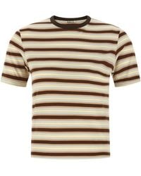 AURALEE - Gradient Stripes T-shirt - Lyst