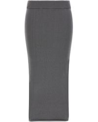 Entire studios - 'raw Knit Skirt - Lyst
