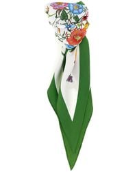 Gucci - ' Flora' Scarf - Lyst