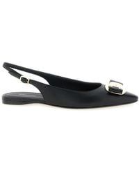 Ferragamo - Zelmy Slingback Flats - Lyst