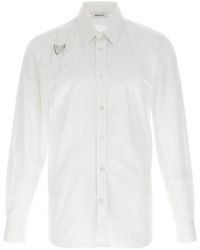 McQueen - Camica Con Freccia "Harness" - Lyst