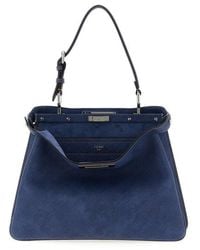 Fendi - Borsa A Spalla 'Peekaboo Soft Medium' - Lyst
