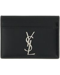 Saint Laurent - Cassandre Card Case - Lyst