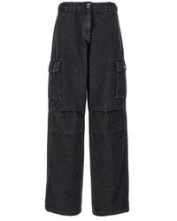 Coperni - Jeans 'Denim Wide Leg Cargo' - Lyst