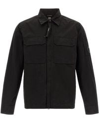 C.P. Company - C. P. Company C. P. Company Overshirt With Signature Lens Detail - Lyst