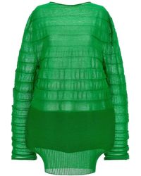 Issey Miyake - 'moving Knit' Top - Lyst