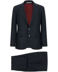 Brunello Cucinelli - Hopsack Dress - Lyst