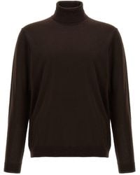 Roberto Collina - Wool Turtleneck Sweater - Lyst