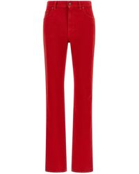 Chloé - Garment-dyed Denim Jeans - Lyst