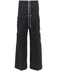 Rick Owens - Cotton Cargo Pants - Lyst