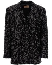 Le twins - 'Como' Sequined Blazer - Lyst
