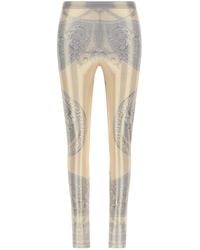 Versace - 'La Coupe Des Dieux' Leggings - Lyst