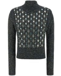 Pinko - 'mirror Image' Turtleneck Sweater - Lyst