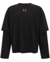 44 Label Group - 'over Double' T-shirt - Lyst