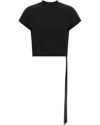 Rick Owens - 'Cropped Small Level T' T-Shirt - Lyst