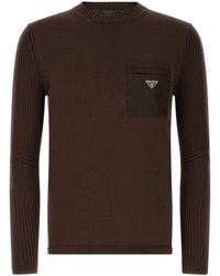Prada - 're-nylon' Pocket Sweater - Lyst