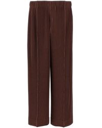 Homme Plissé Issey Miyake - 'mc February' Pants - Lyst