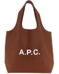 A.P.C. - 'ninon' Large Shopping Bag - Lyst