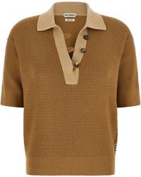 JW Anderson - J. W.Anderson J. W.Anderson Polo Jumper With Metal Ring Details - Lyst