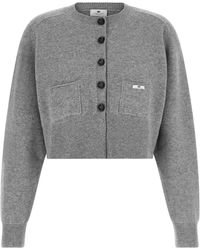 Elisabetta Franchi - Cardigan Tricot - Lyst