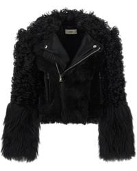 Fendi - Giacca Biker 'Blouson' - Lyst