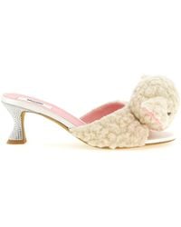 Moschino - 'sheep' Mules - Lyst