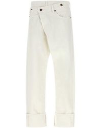 R13 - 'cuffed Crossover' Jeans - Lyst