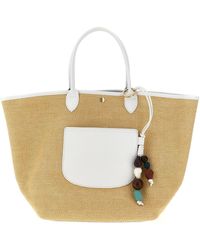 Longchamp - Schopper-Tasche "M Le Panier Pliage Céramique" - Lyst
