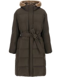 Brunello Cucinelli - Boudin Quilted Down Jacket - Lyst