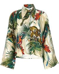 Roberto Cavalli - 'jungle' Shirt - Lyst