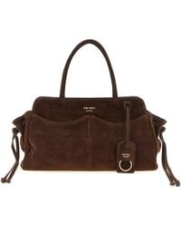 Prada - ' Carry' Large Shoulder Bag - Lyst