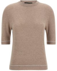 Fabiana Filippi - Gauze 'platinum' Sweater - Lyst